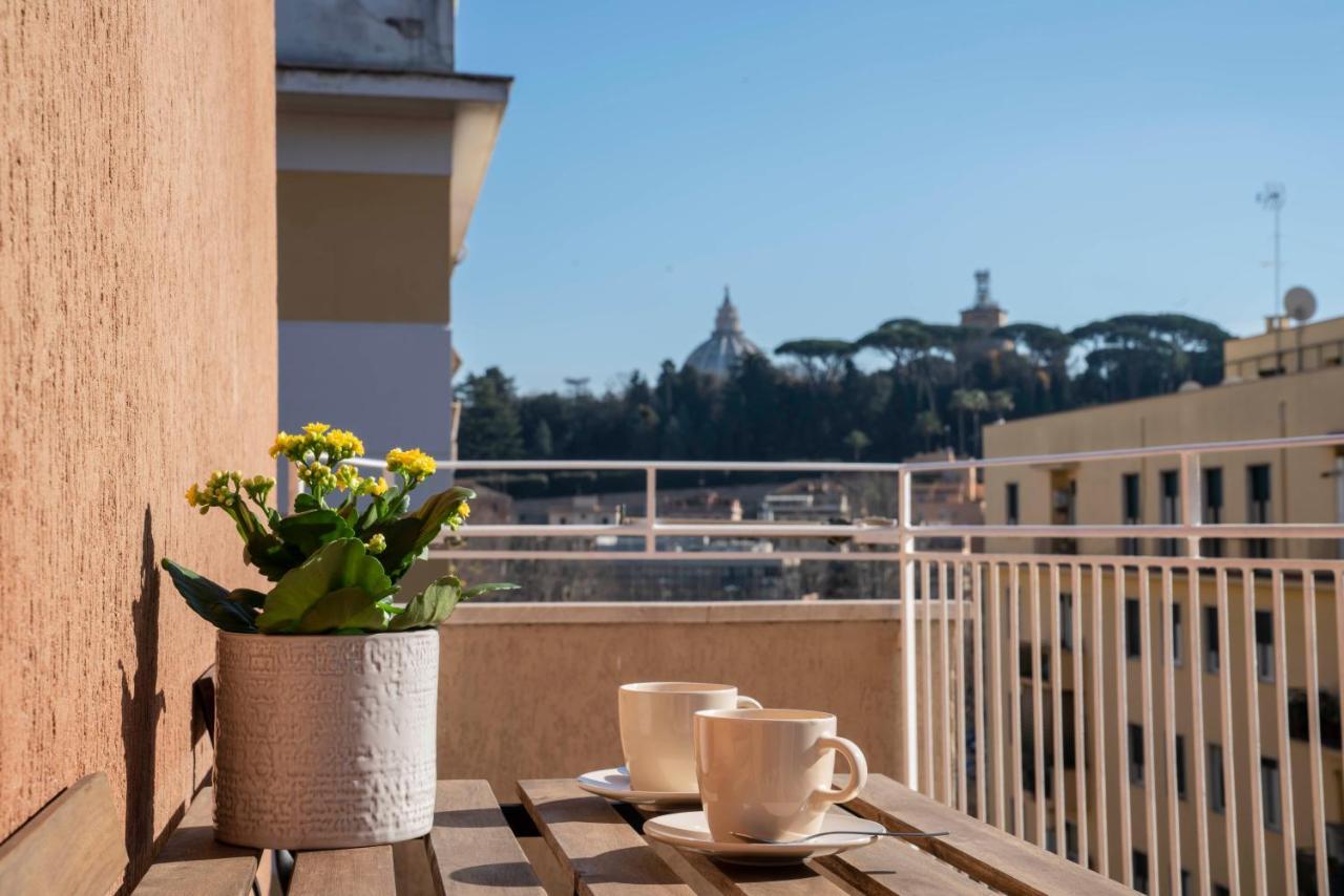 Vintage Cipro Apartment Rome Buitenkant foto